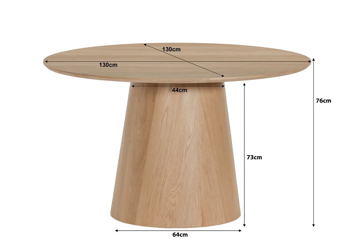 Eettafel Novero 130 cm