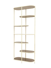 Wandkast Brix Jill gebroken wit 190 cm