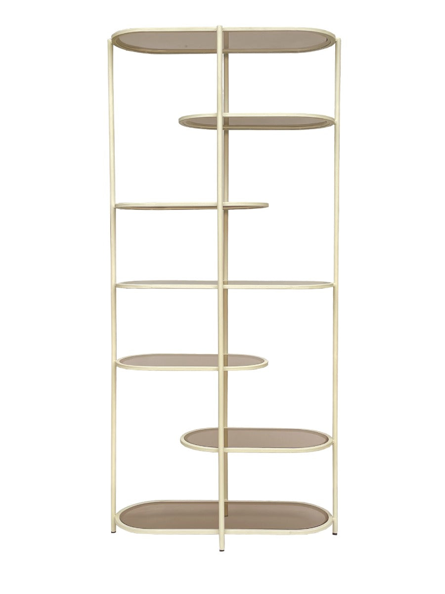 Wandkast Brix Jill gebroken wit 190 cm