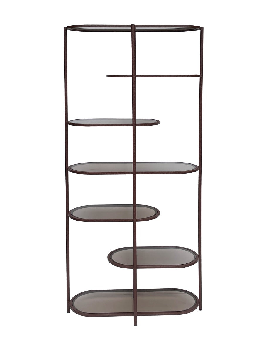 Wandkast Brix Jill bordeaux 190 cm