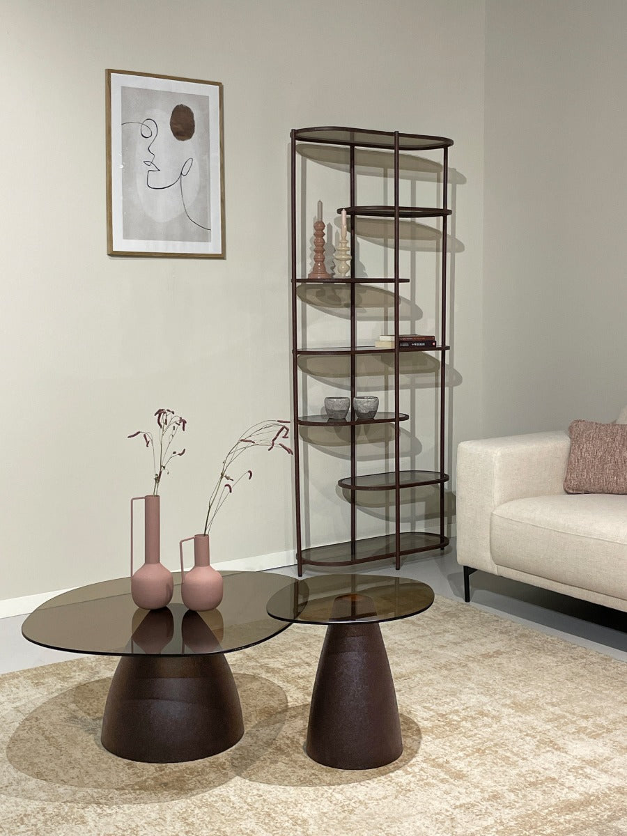 Wandkast Brix Jill bordeaux 190 cm