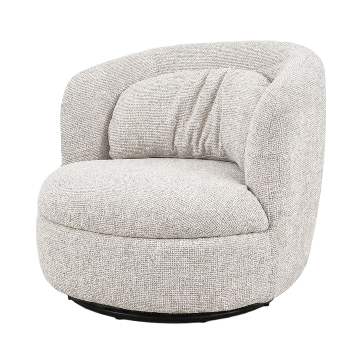 Draaifauteuil Britt beige