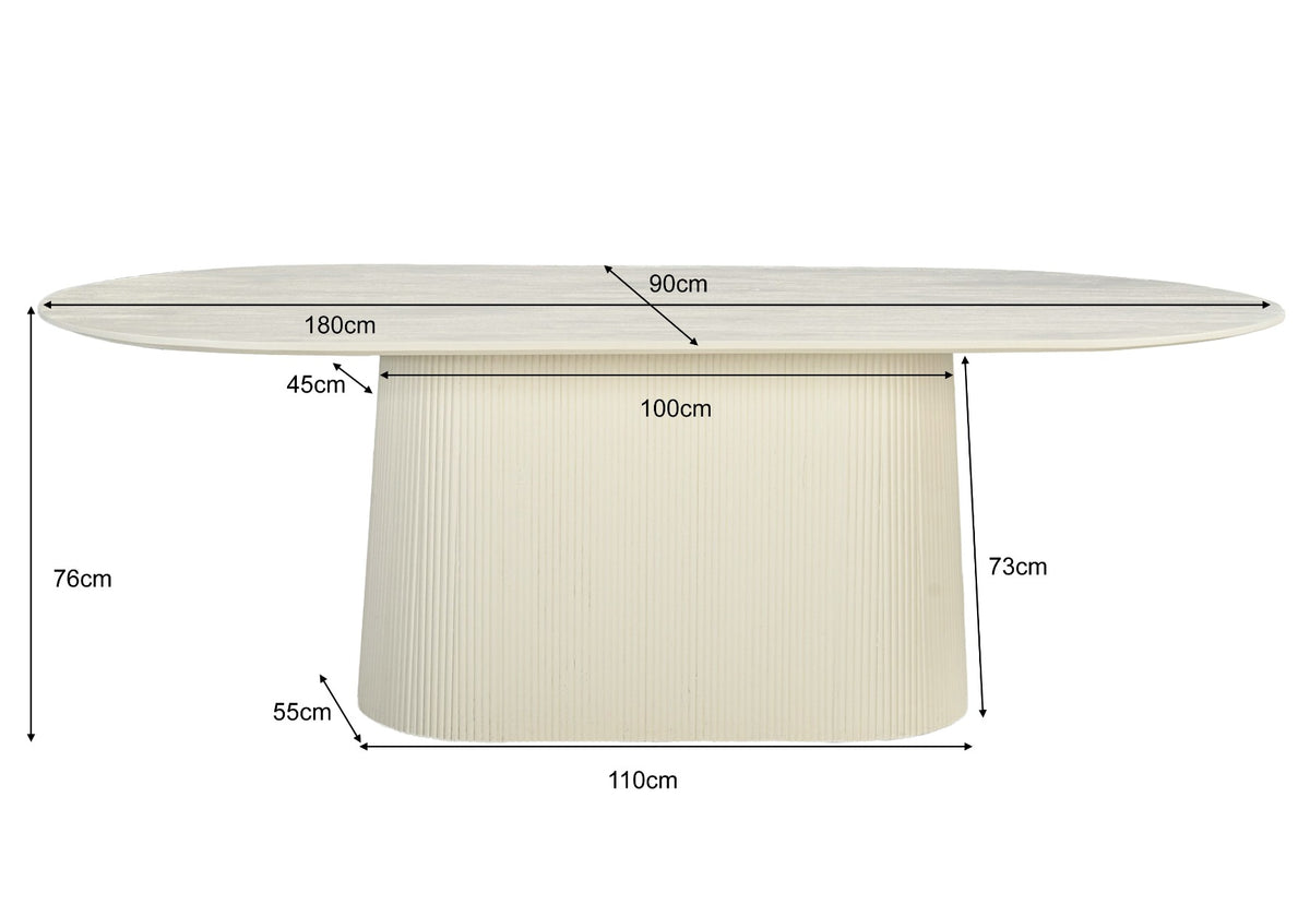 Eettafel Patrice 180 cm