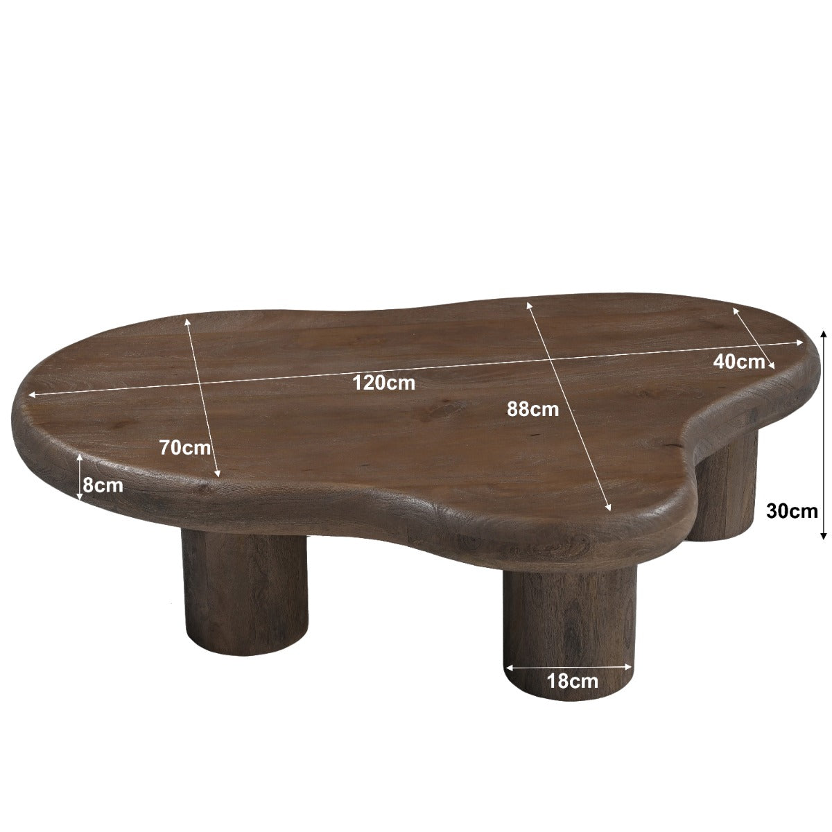 Salontafel Brix Feline Malta