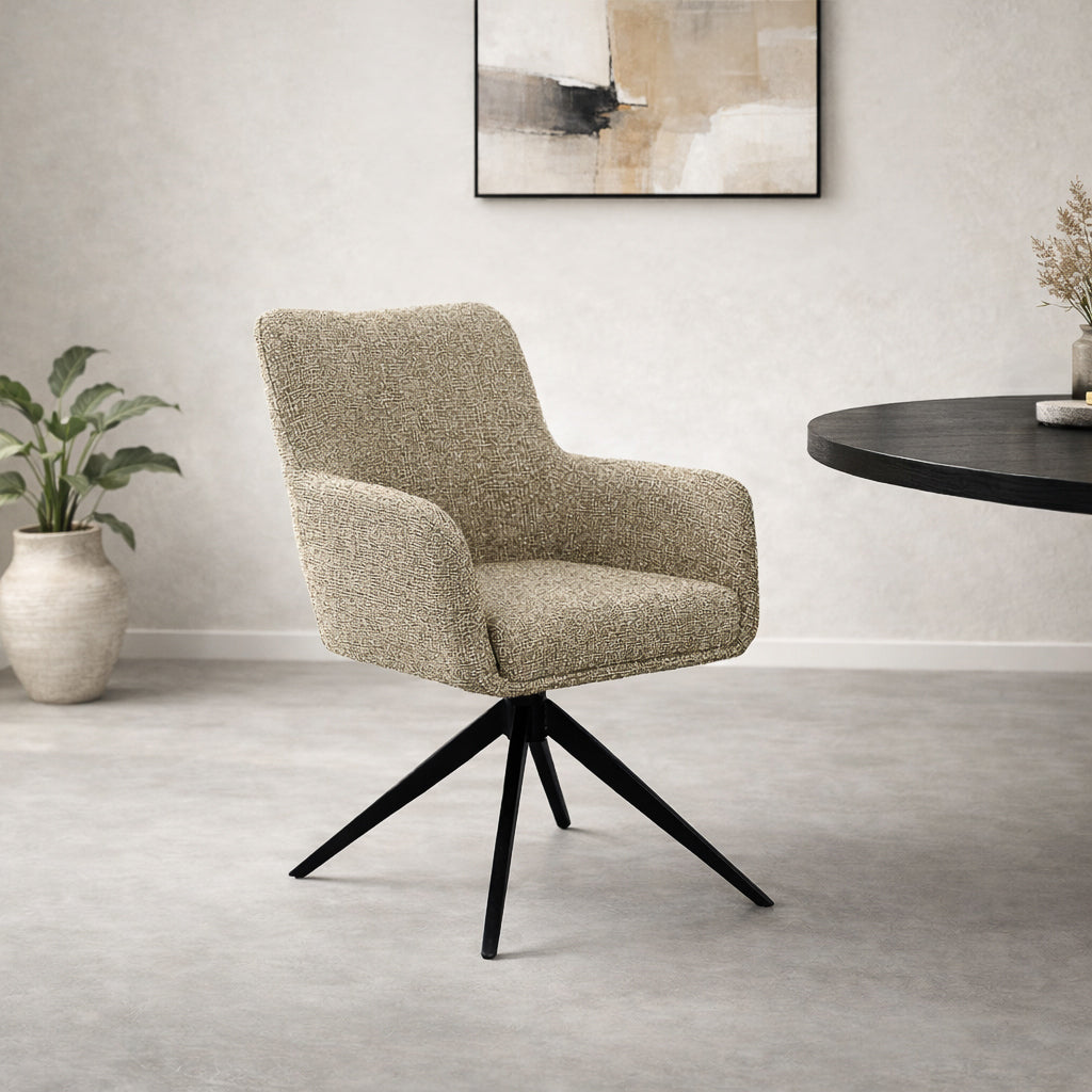 Eetkamerstoel Tara beige