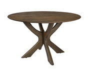 Eettafel Brix Montreaux Rond Bruin 130 cm