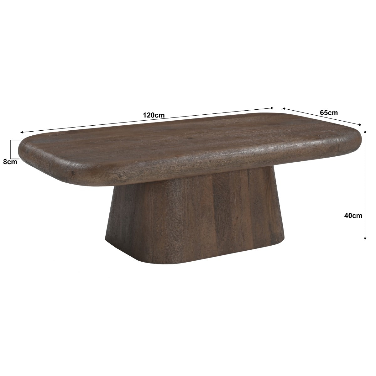 Salontafel Maduro 120 cm