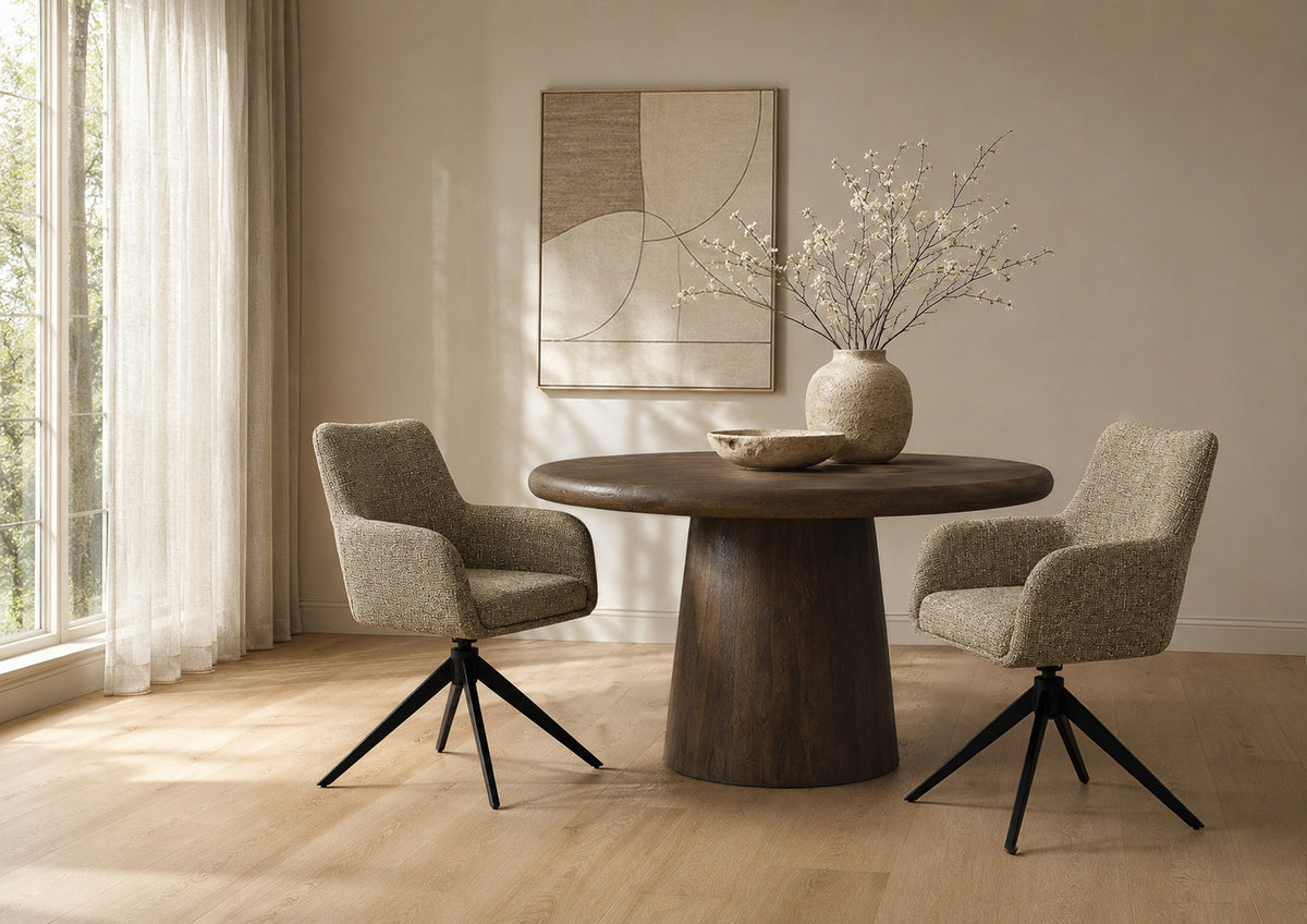 Eetafel Maduro 130 cm