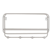 Feira Hoedenplank - Hoedenplank, staal, grijs 45x15x25 cm