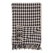 Side Plaid - Plaid, zwart/beige 130x180 cm