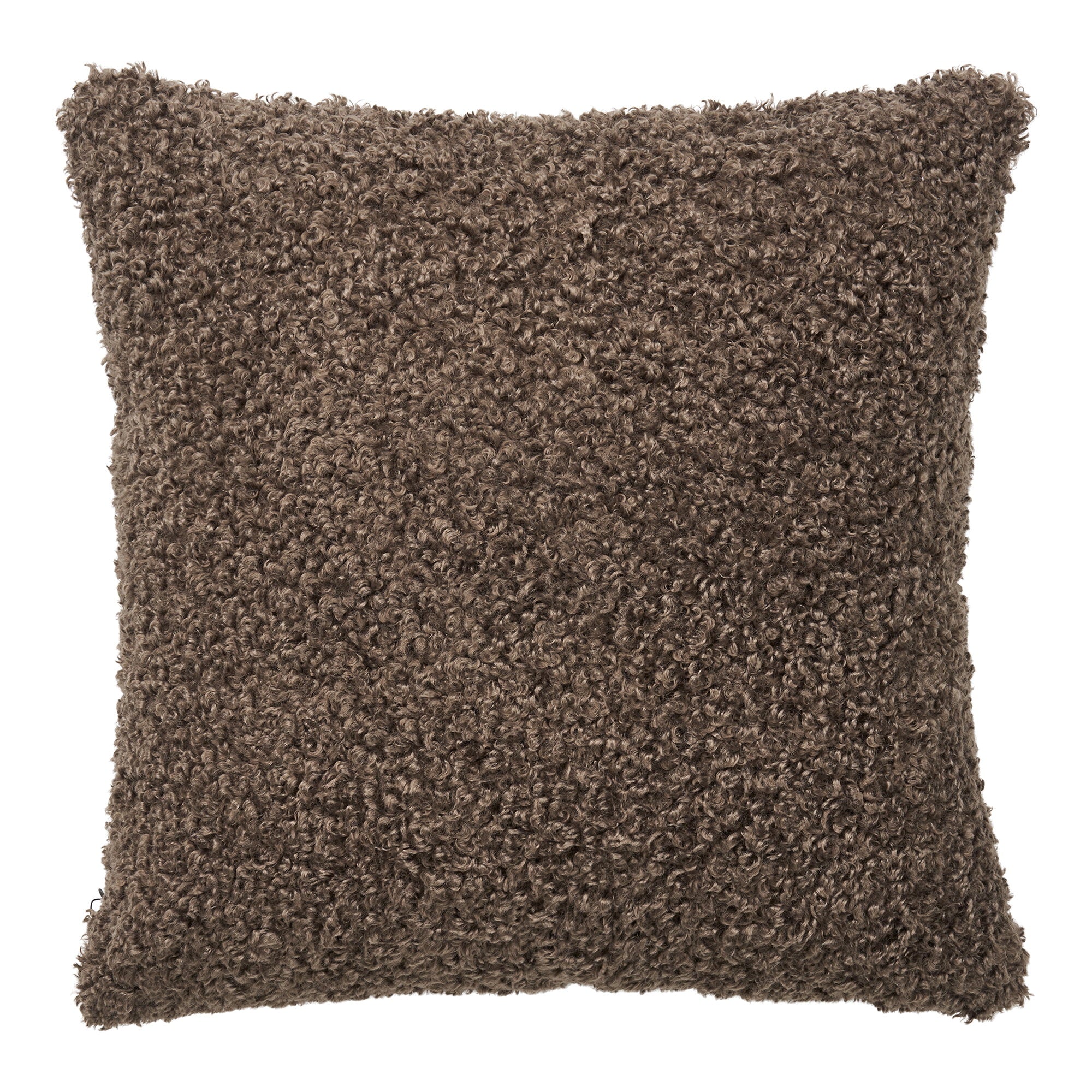 Tavira Cushion - Kussen, bouclé, donkergrijs 45x45 cm