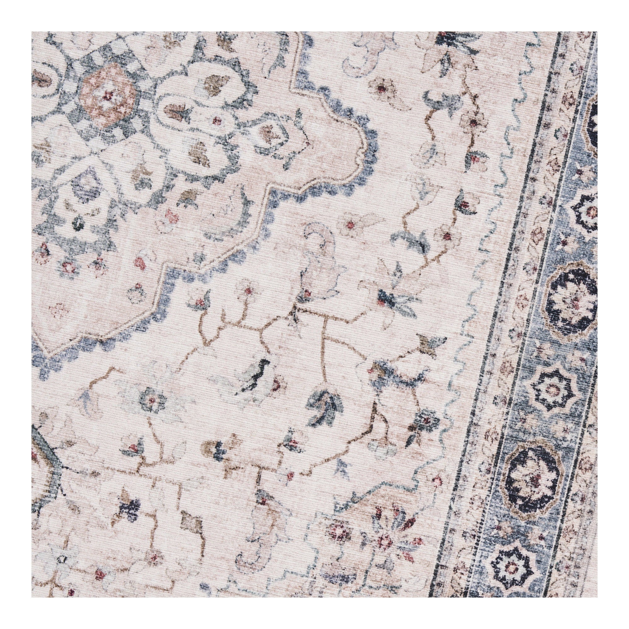 Havana Hal-loper - Hal-loper, gebroken wit/beige/vergrijsd blauw 80x200 cm