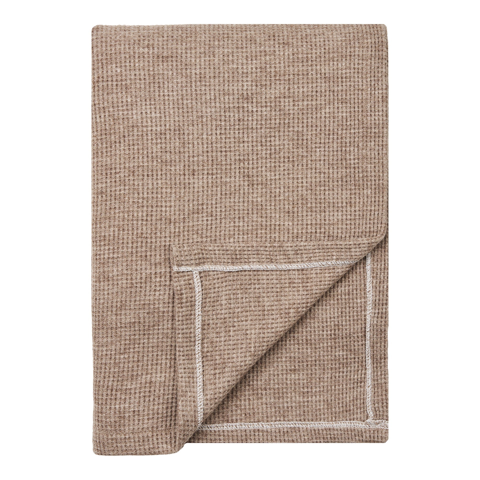 Puno Plaid - Plaid, taupe, 130 x 156 cm