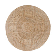 Bombay Rug - Vloerkleed, gevlochten jute, naturel ø150 cm