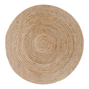 Bombay Rug - Vloerkleed, gevlochten jute, naturel ø180 cm