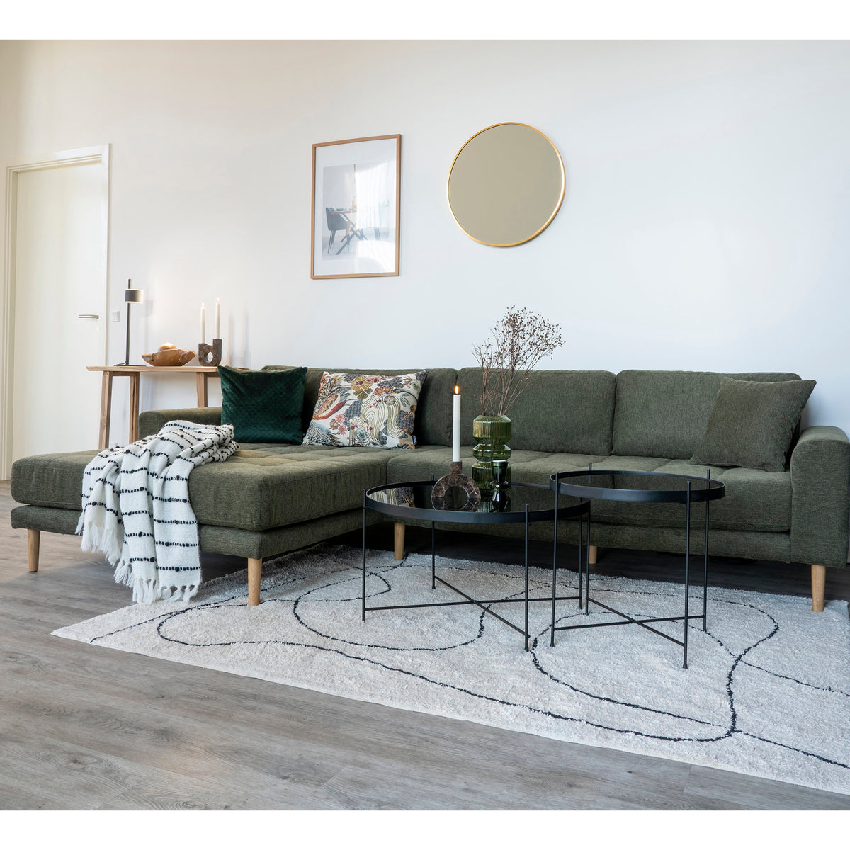 Tampa Rug - Vloerkleed, katoen, naturel 200x300 cm