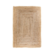 Bombay Rug - Vloerkleed, gevlochten jute, naturel 60x90 cm