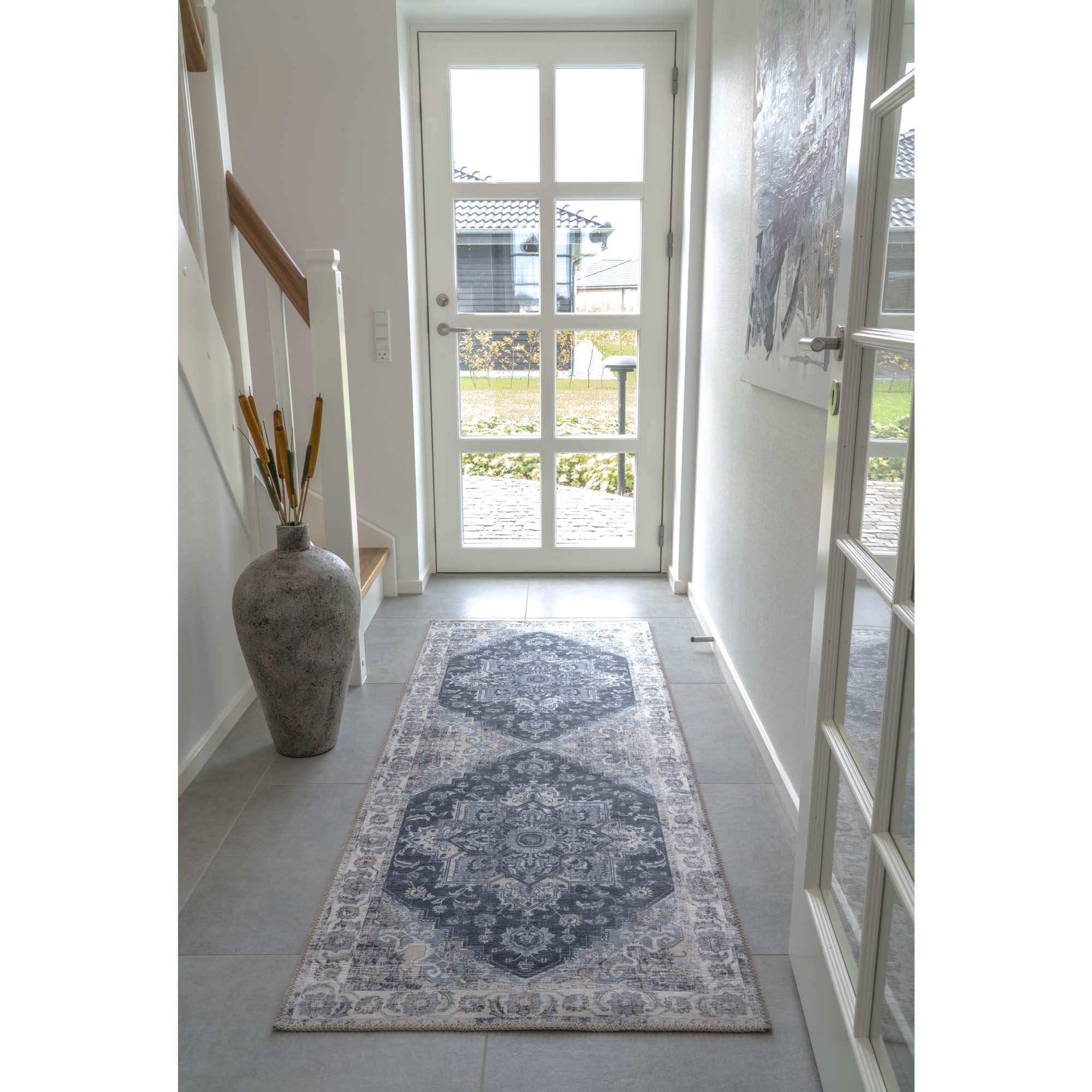 Havana hal-loper - hal-loper, blauw 80x200 cm