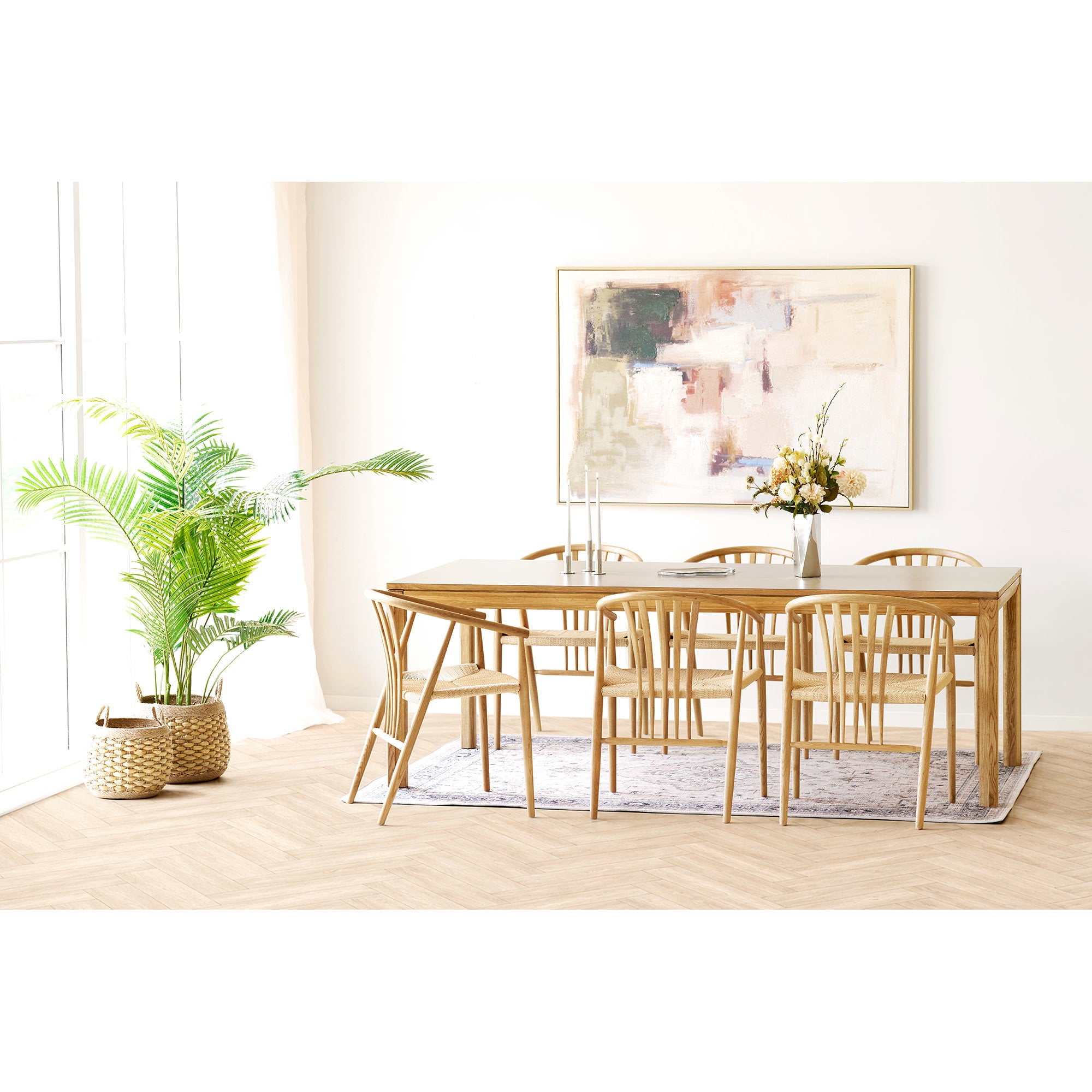 Havana-vloerkleed - Vloerkleed, off-white/beige/vergrijsd blauw 160x230 cm