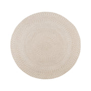 Menorca vloerkleed - Vloerkleed, 100% gerecycled plastic, zand ø120 cm