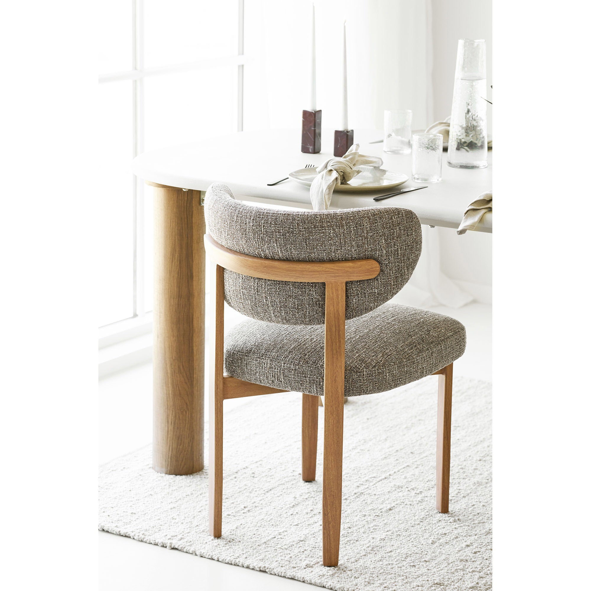 Bela Vloerkleed - Vloerkleed, handgeweven, beige, 160x230 cm