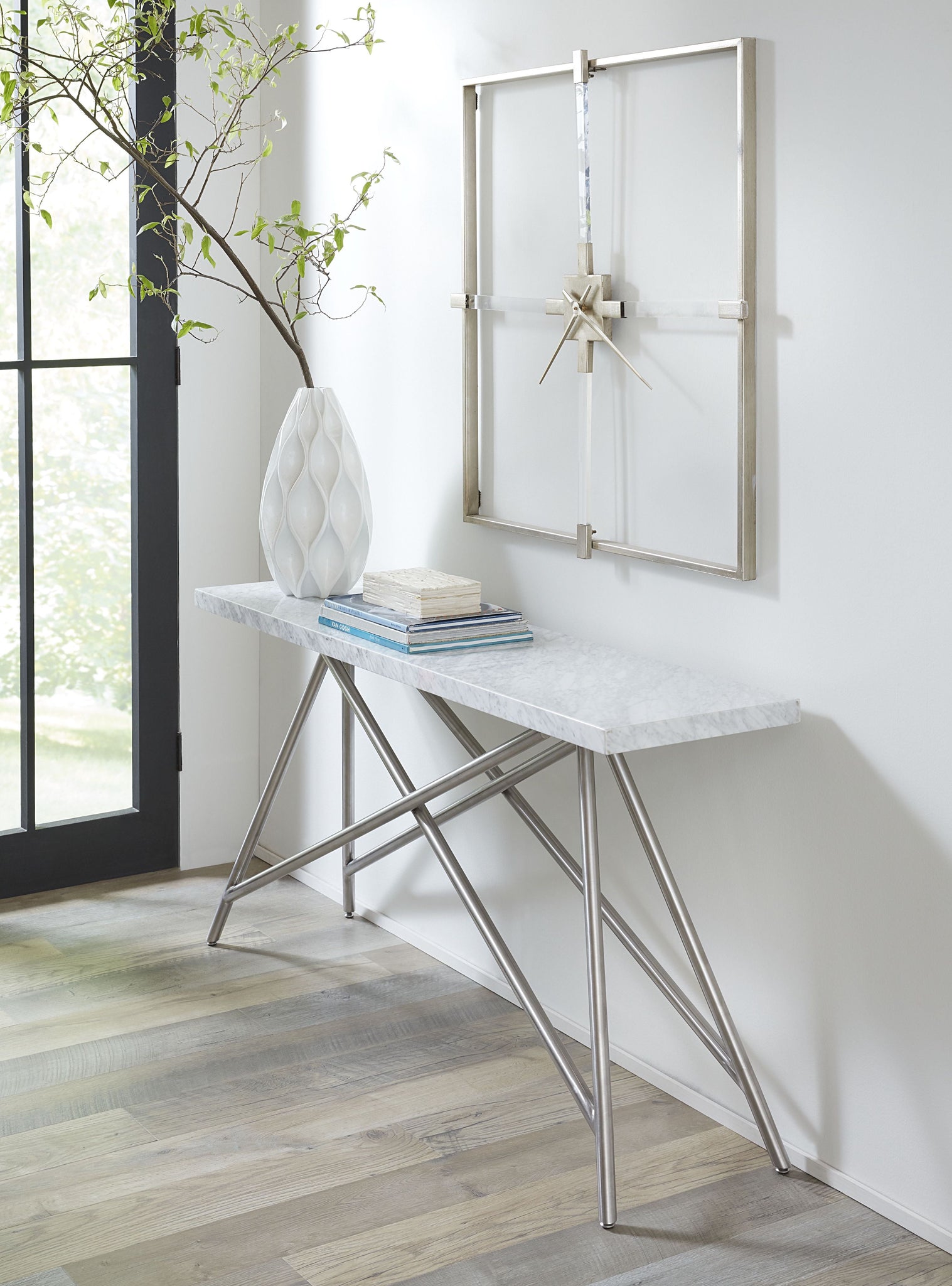 Wandtafel Coral in marmer