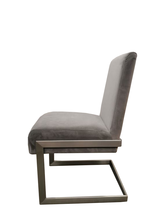 Coral kleine eetkamerstoel in diamant, set van 2
