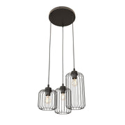 Hanglamp - VANDER 3PREM zwart