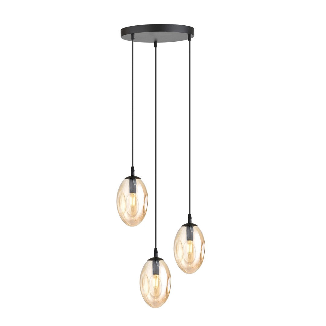 Hanglamp - ASTRAL 3 BL PREMIUM HONINGKLEURIG