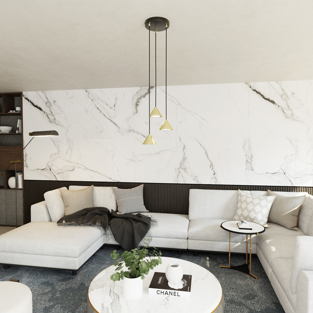 Hanglamp - ELIT 3 PREMIUM GOUD