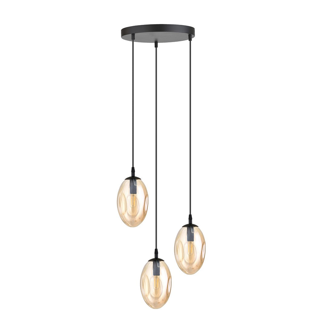 Hanglamp - ASTRAL 3 BL PREMIUM HONINGKLEURIG