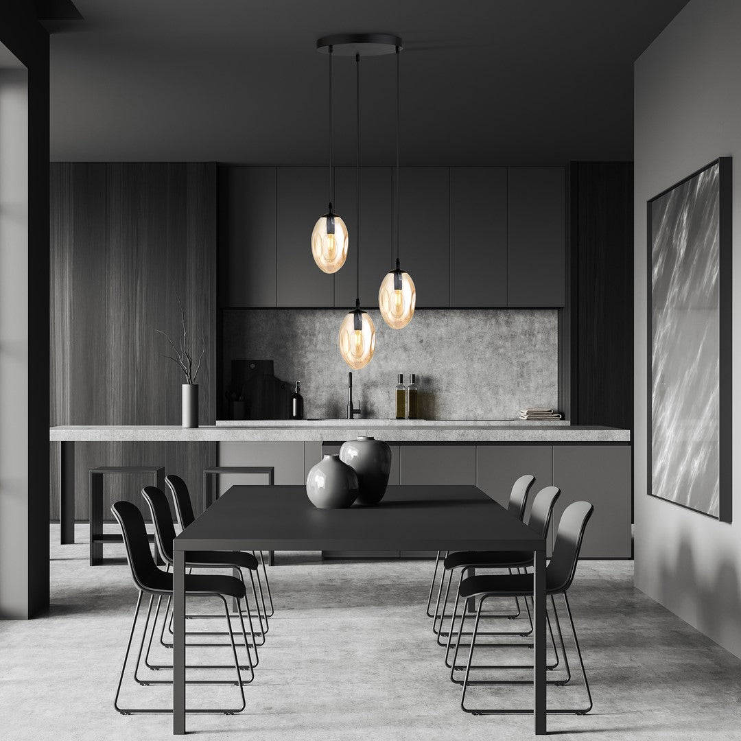 Hanglamp - ASTRAL 3 BL PREMIUM HONINGKLEURIG