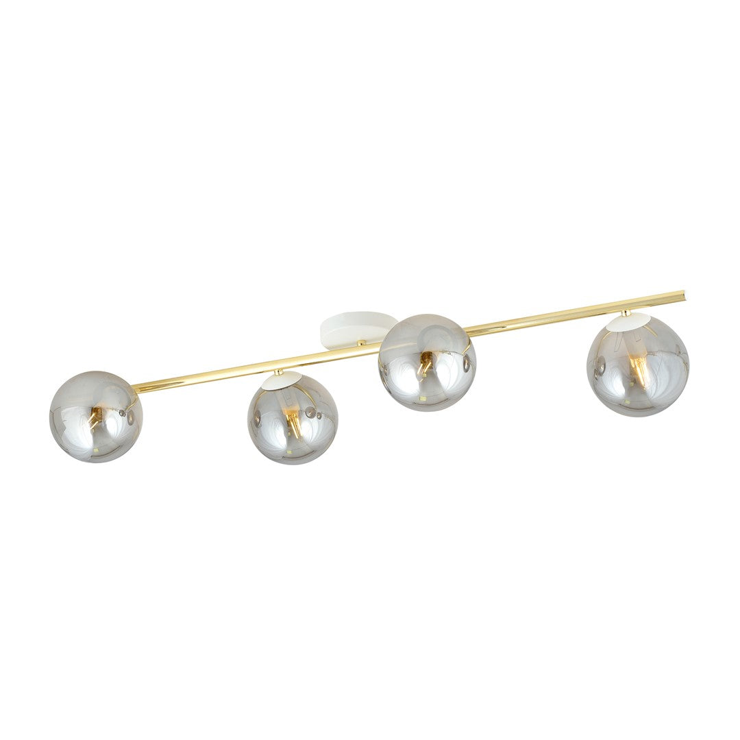 Plafondlamp - SPLENDI 4 WIT GRAFIET