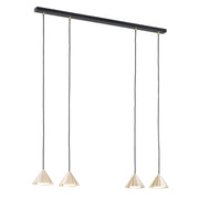 Hanglamp - ELIT 4 BL GOUD