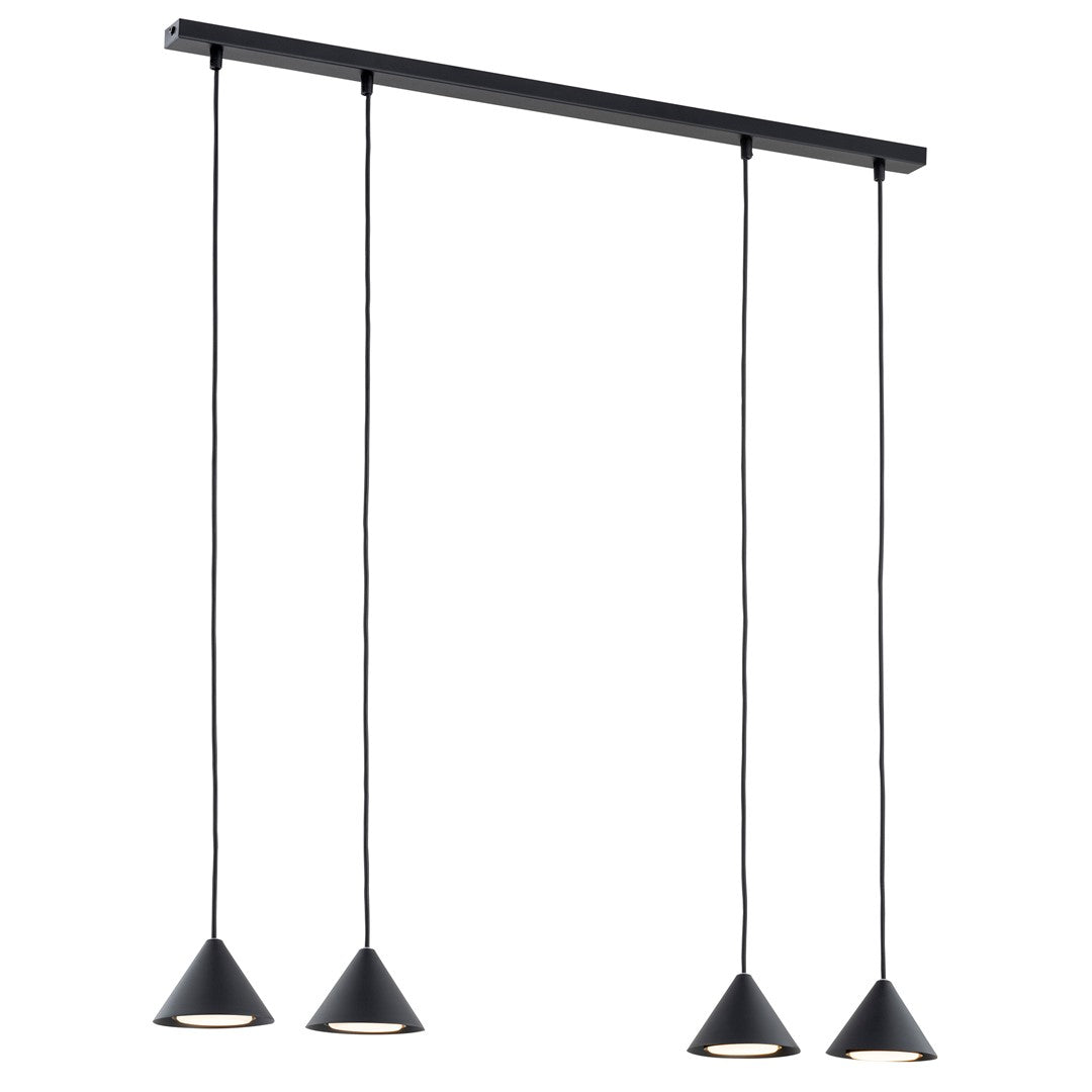 Hanglamp - ELIT 4 ZWART