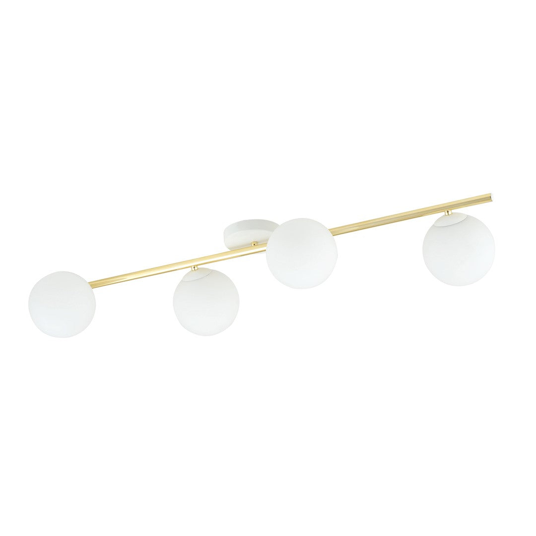 Plafondlamp - SPLENDI 4 WIT OPAAL