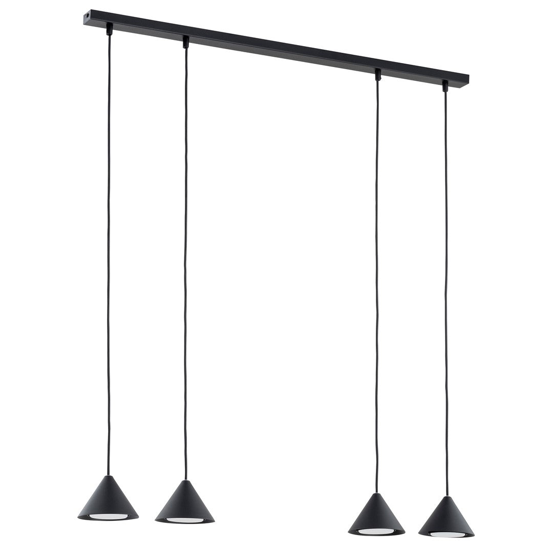 Hanglamp - ELIT 4 ZWART
