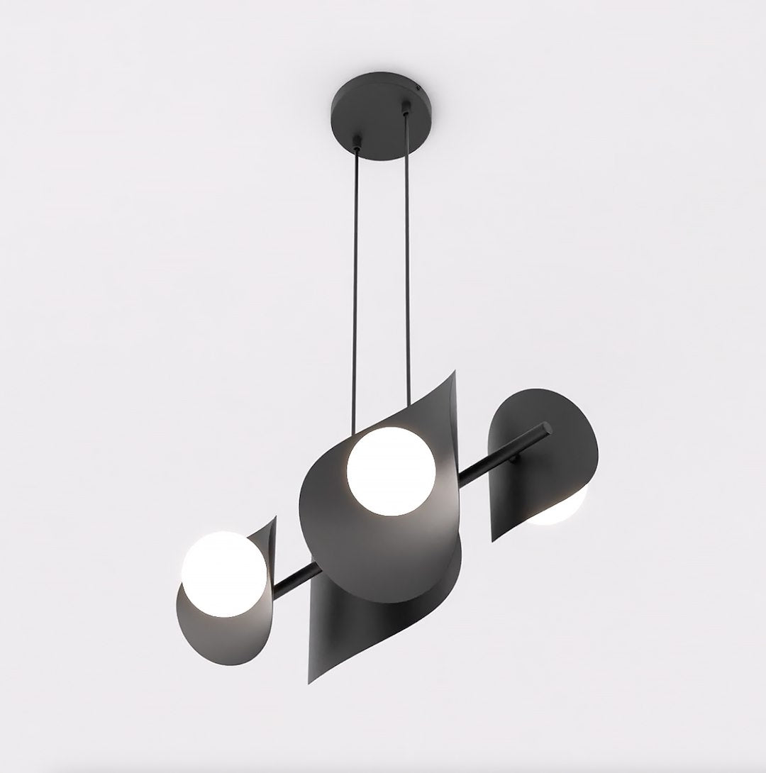 Hanglamp - ELEMENTI 4 ZWART