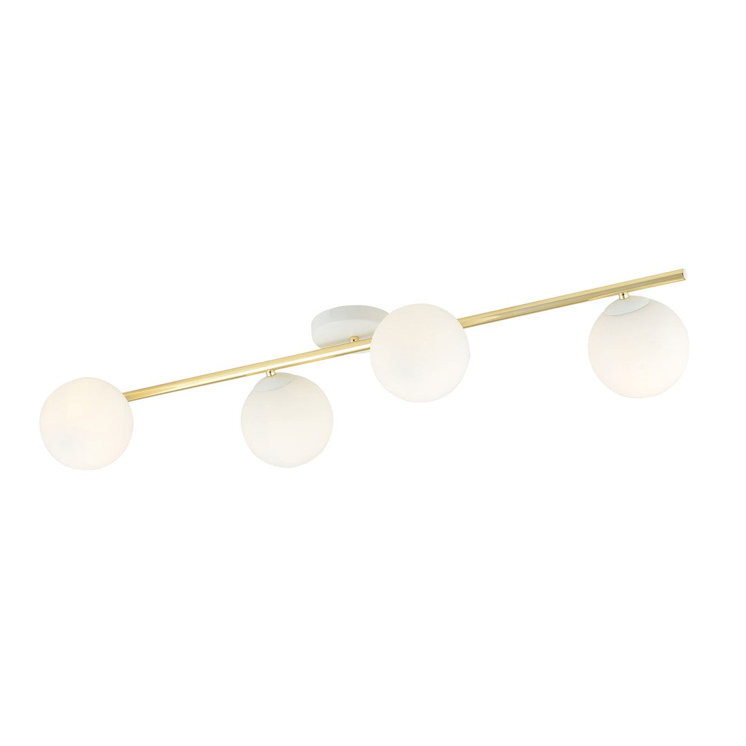 Plafondlamp - SPLENDI 4 WIT OPAAL