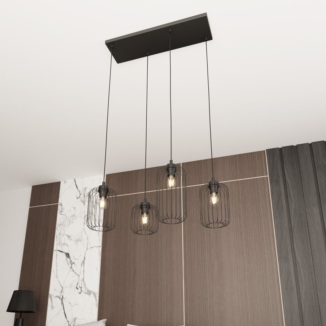 Hanglamp - VANDER 4 blauw