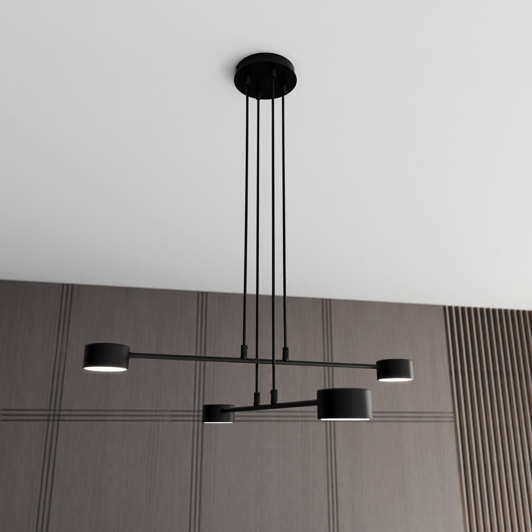 Hanglamp - MODUS 4 ZWART