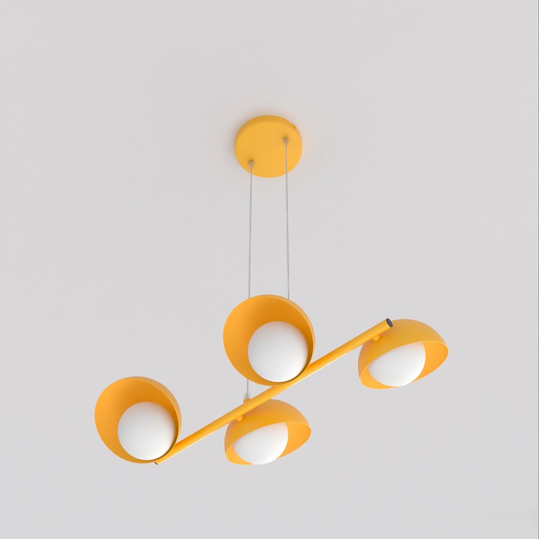 Hanglamp - BOOM 4 ORANJE