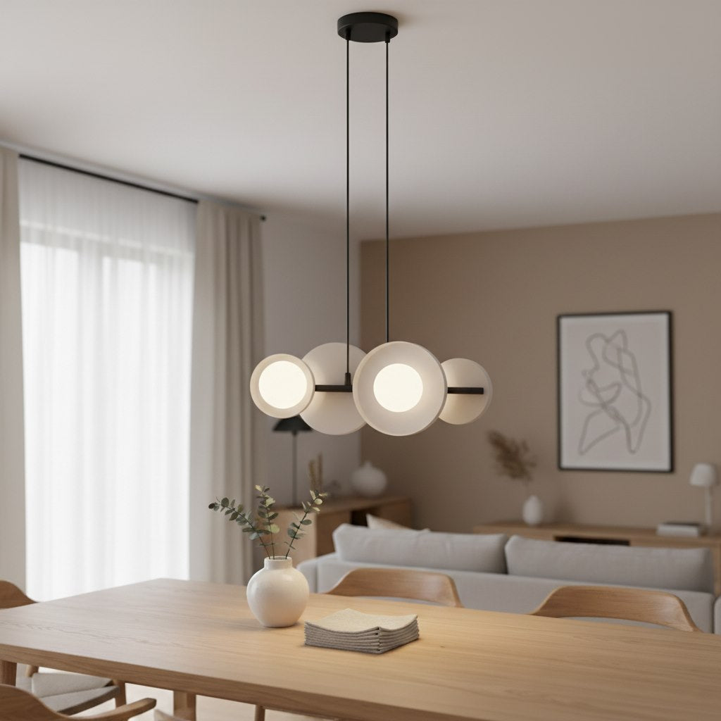 Hanglamp - MODEL 4 BL WIT