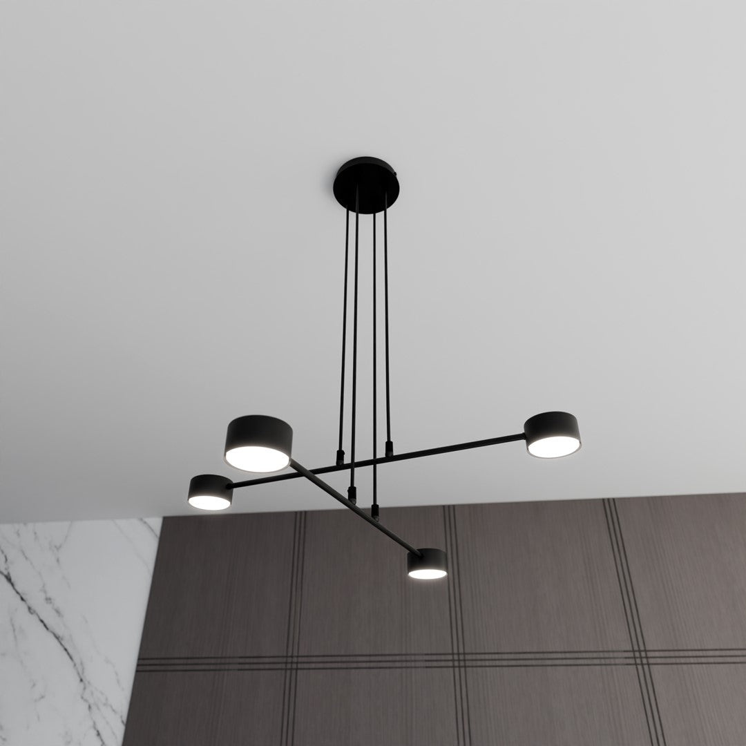 Hanglamp - MODUS 4 ZWART