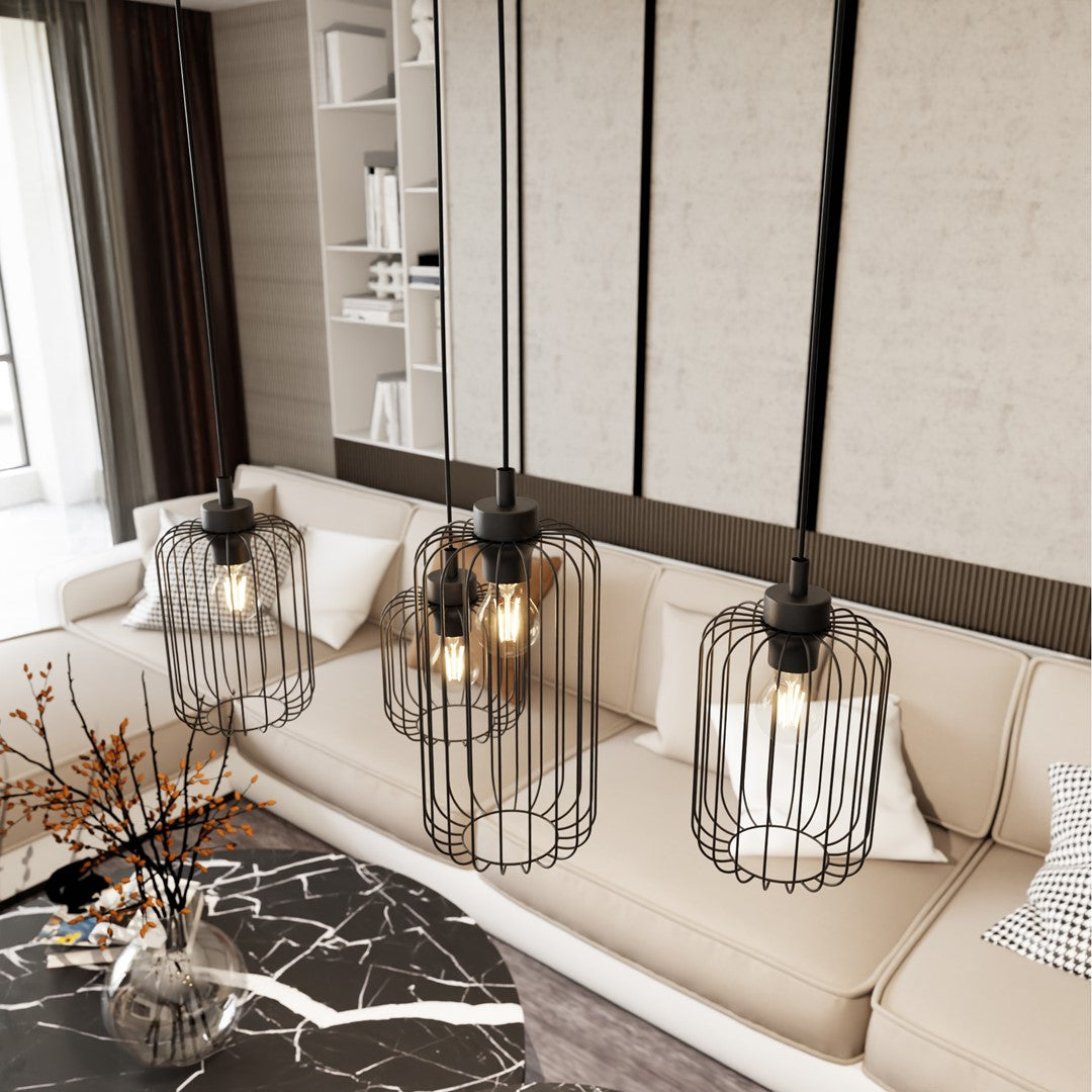 Hanglamp - VANDER 4 blauw