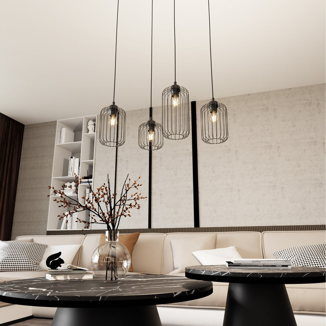 Hanglamp - VANDER 4 blauw