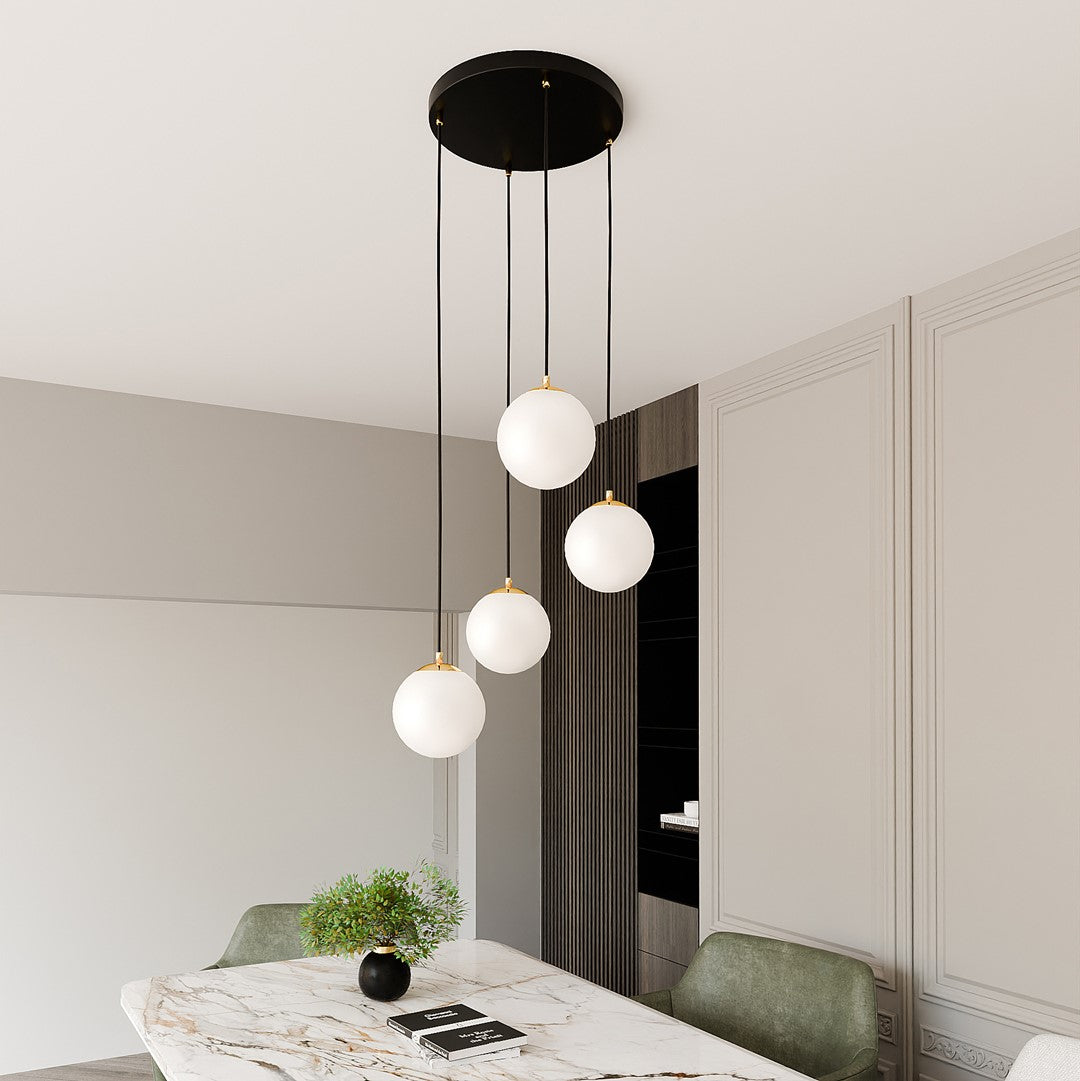 Hanglamp - ROYAL 4 BLAUW