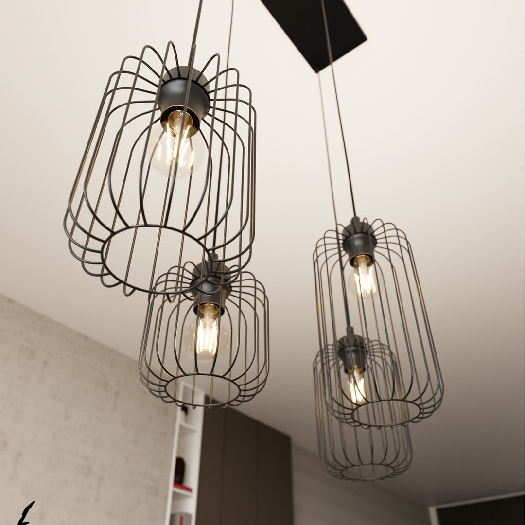Hanglamp - VANDER 4 blauw