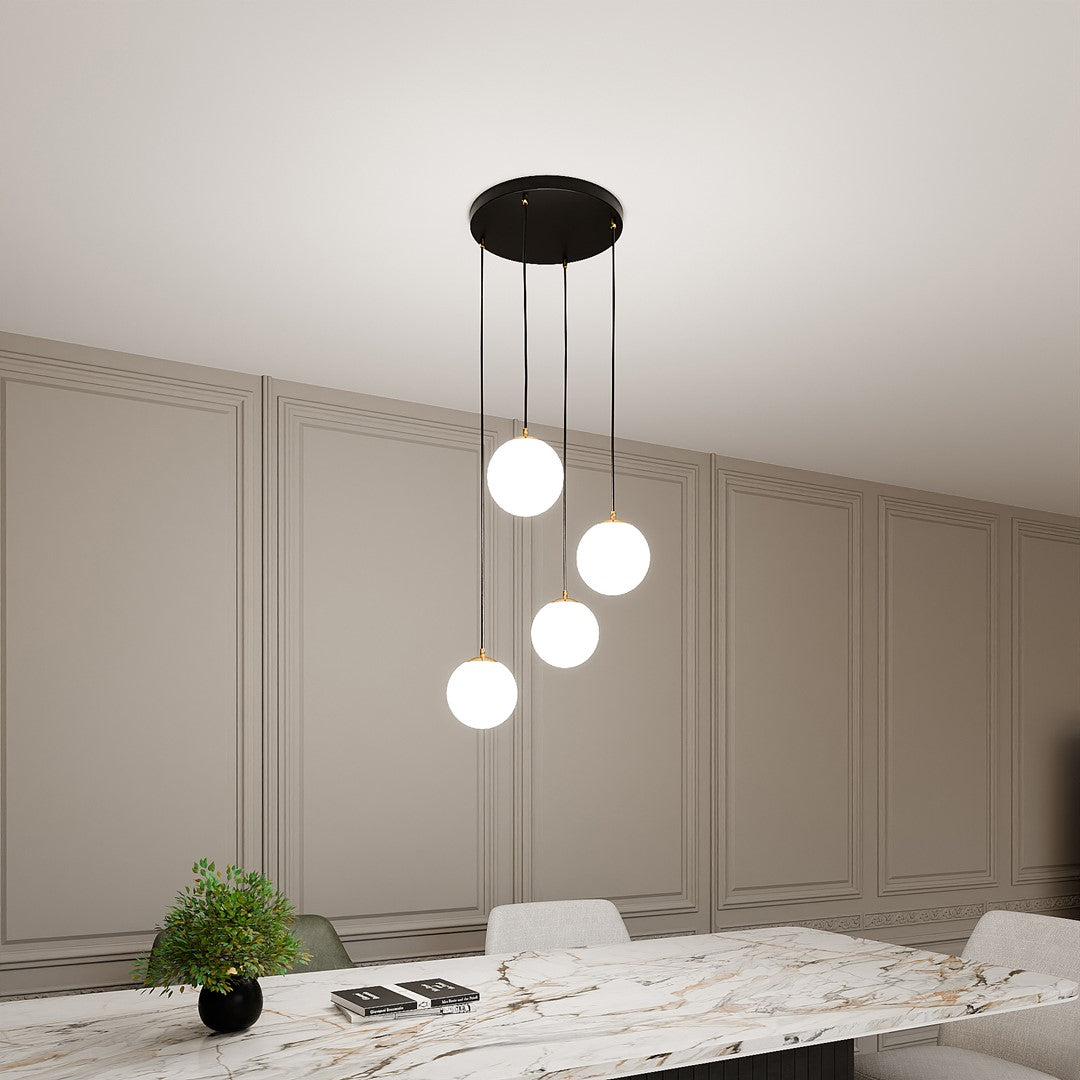 Hanglamp - ROYAL 4 BLAUW