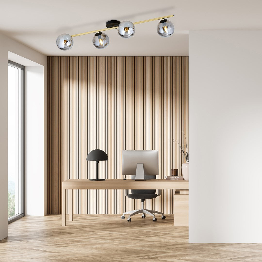 Plafondlamp - SPLENDI 4 BL GRAFIET